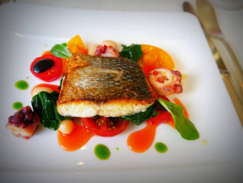 Le Manoir Sea Bass - Luxury Columnist