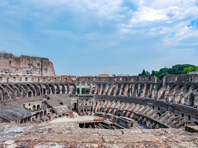 A great private tour of the Colosseum in Rome