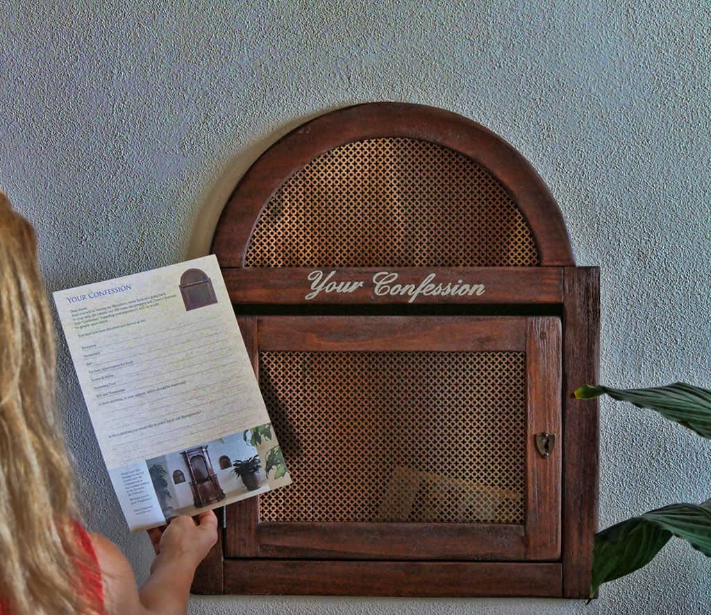 Monastero Santa Rosa confession