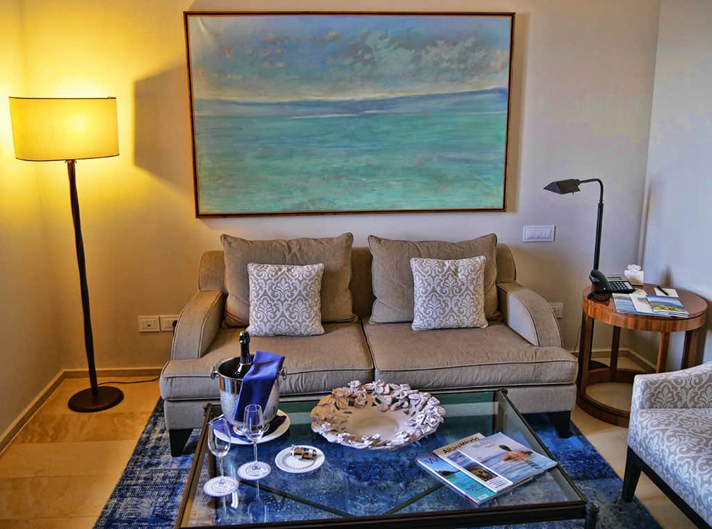 Monastero Santa Rosa living room