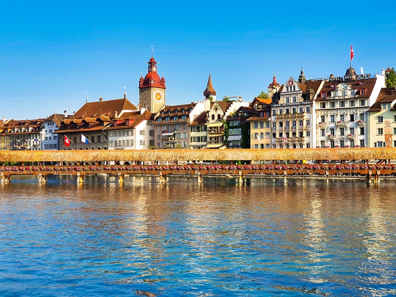 Lucerne is one of the most beautiful places in Switzerland