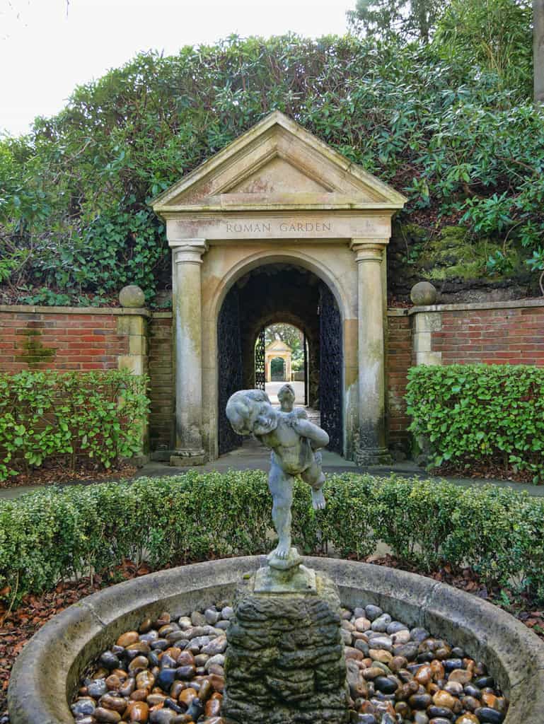 Compton Acres gardens