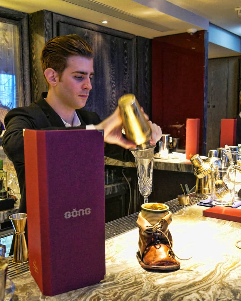 GONG Shangri-La cocktails