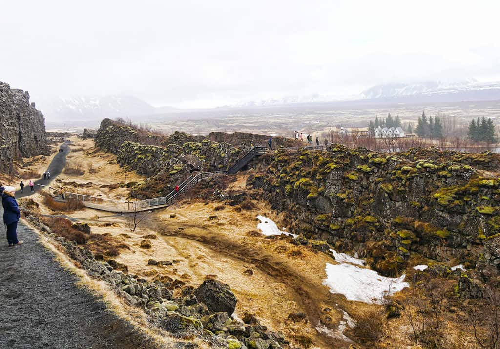 Þingvellir Parliament in Iceland's Golden Circle