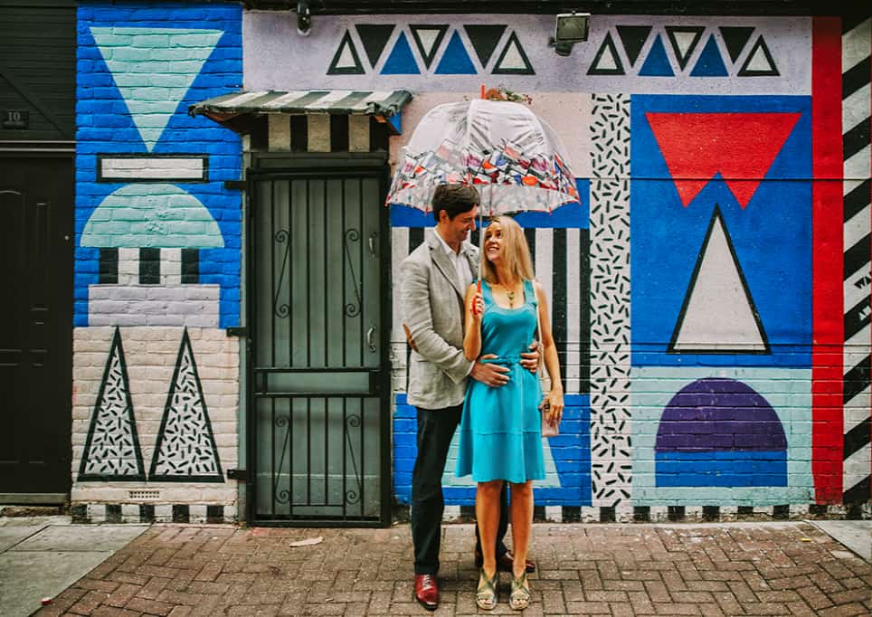 A photo shoot in Shoreditch with Flytographer