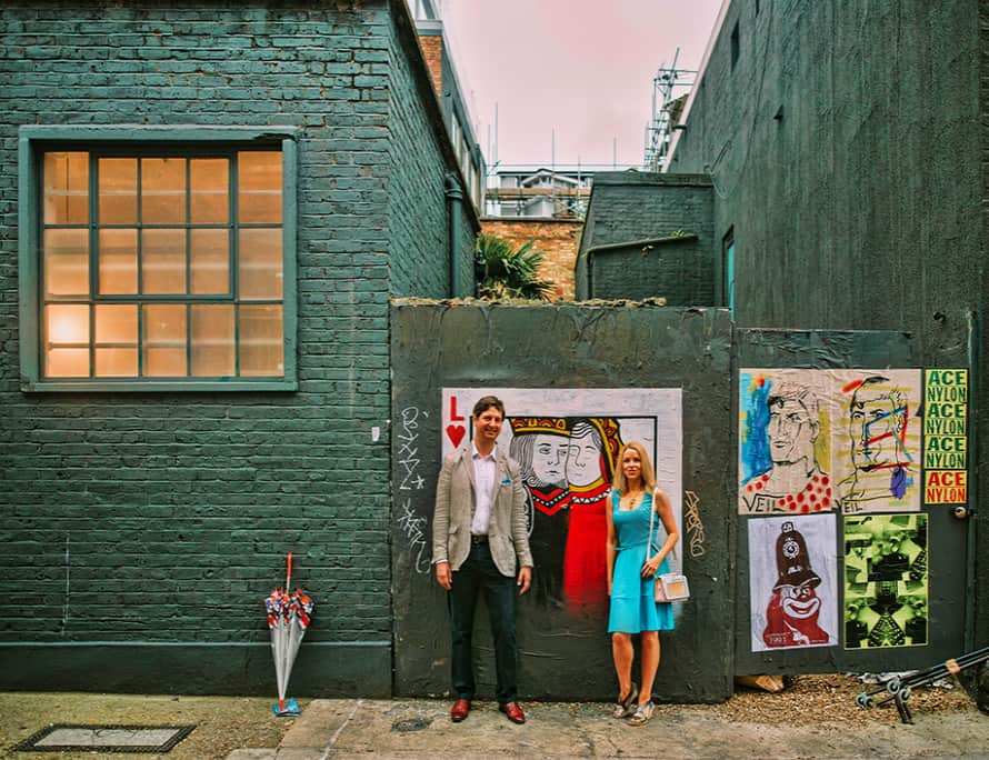 A Shoreditch photo shoot
