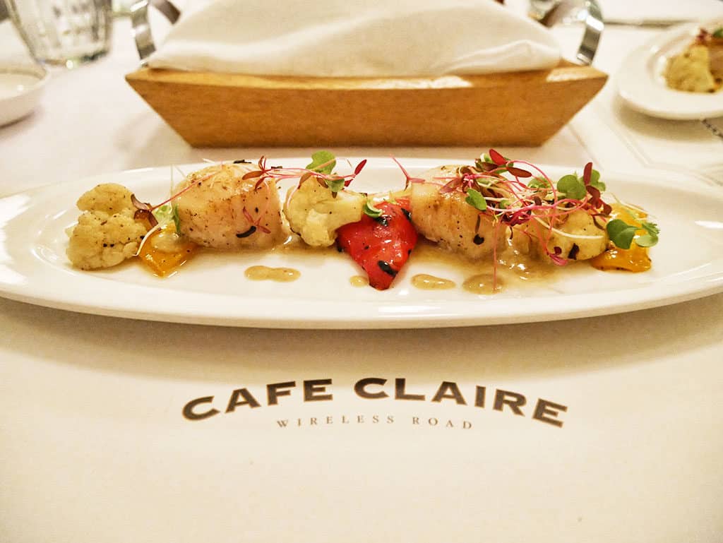 Cafe Claire is a relaxed bistro within the Oriental Residence in Bangkok, Thailand