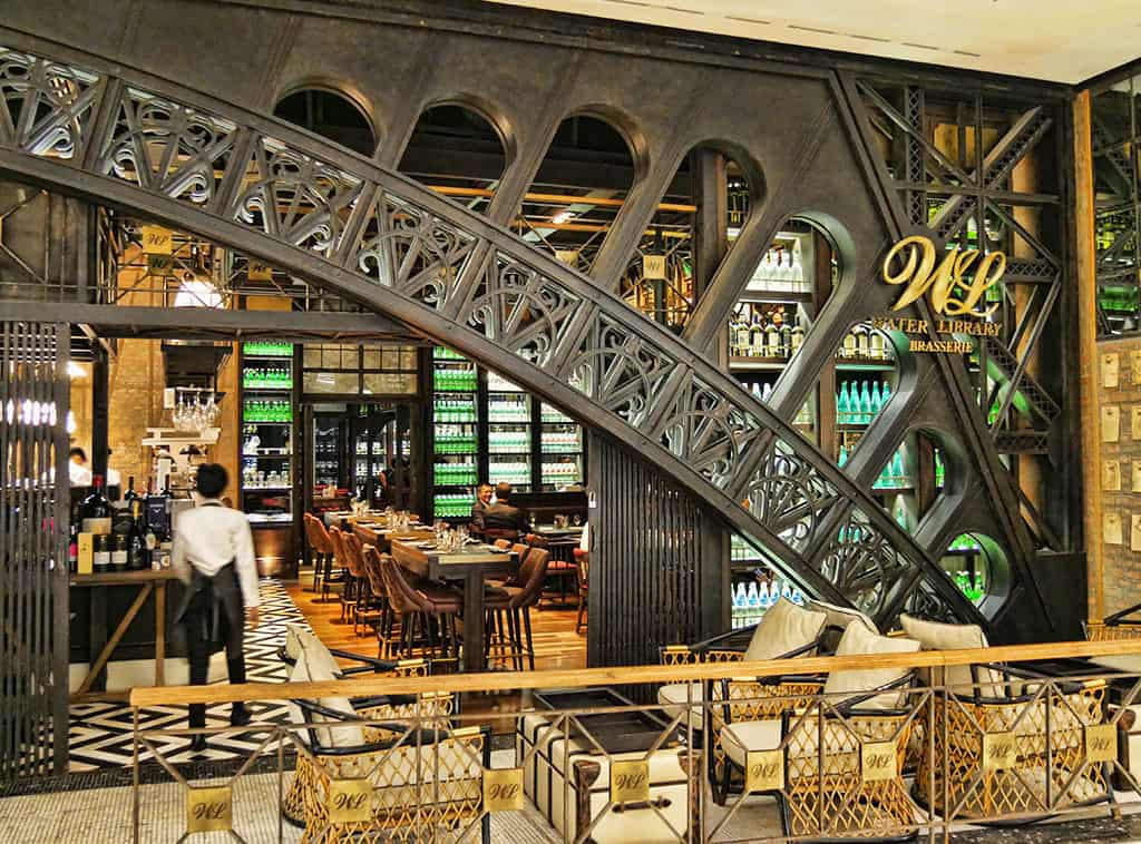 Review of the Water Library restaurant in Bangkok, Thailand