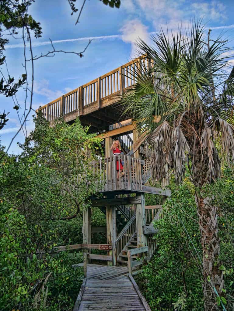 Boardwalk at Delnor Wiggins State Park, FL, USA