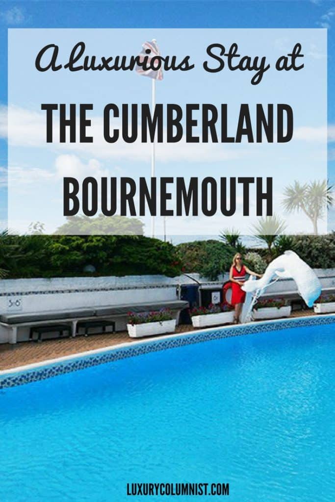 A Luxurious Stay at The Cumberland Bournemouth