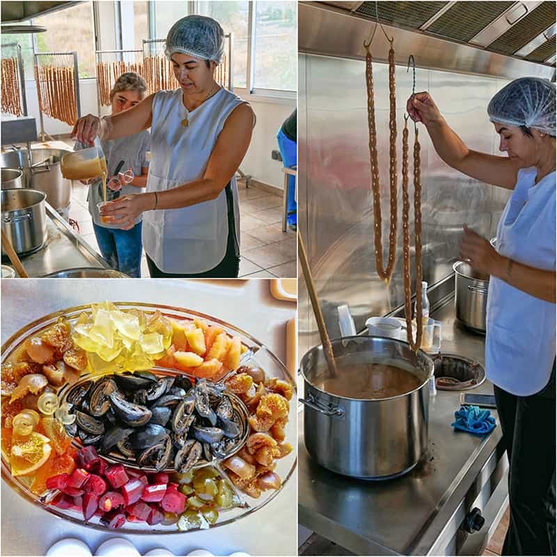 Cyprus sweet production