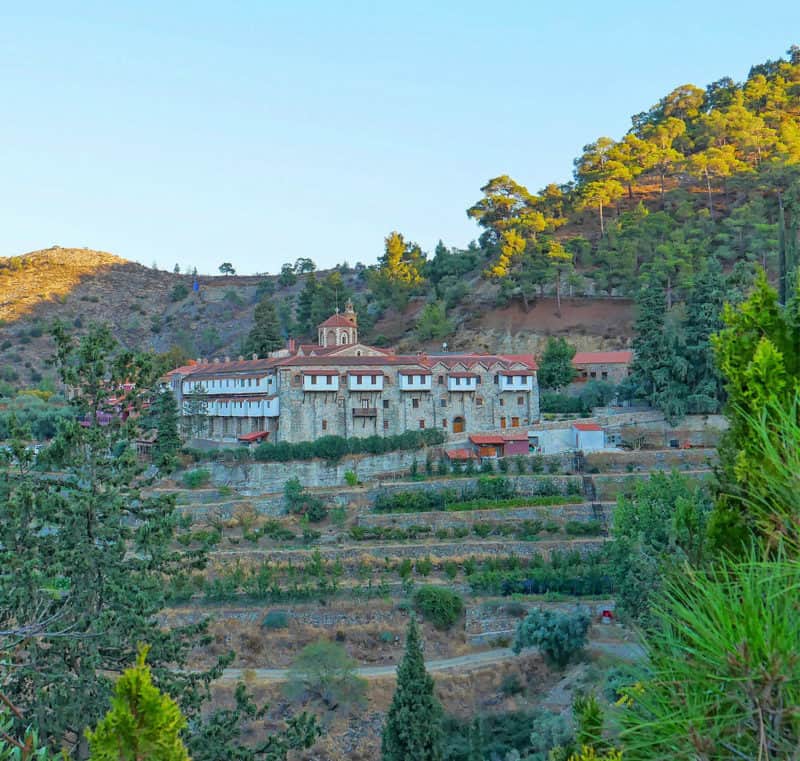 Lofou, one of the most picturesque Cyprus villages near the Troodos Mountains