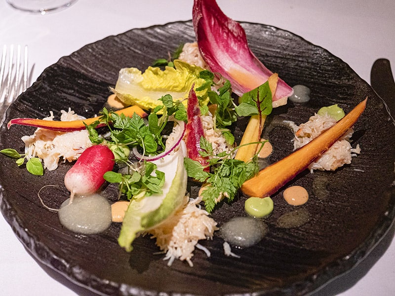 Sartoria crab salad
