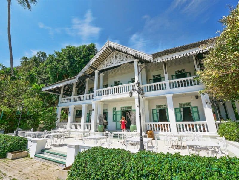 Panwa House restaurant in Phuket, Thailand