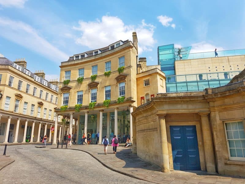 Bath Thermae Spa has a lovely rooftop pool