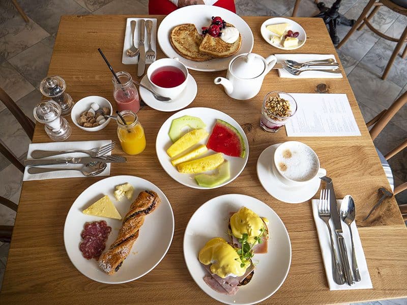 Breakfast at the Country Living Hotel Bath