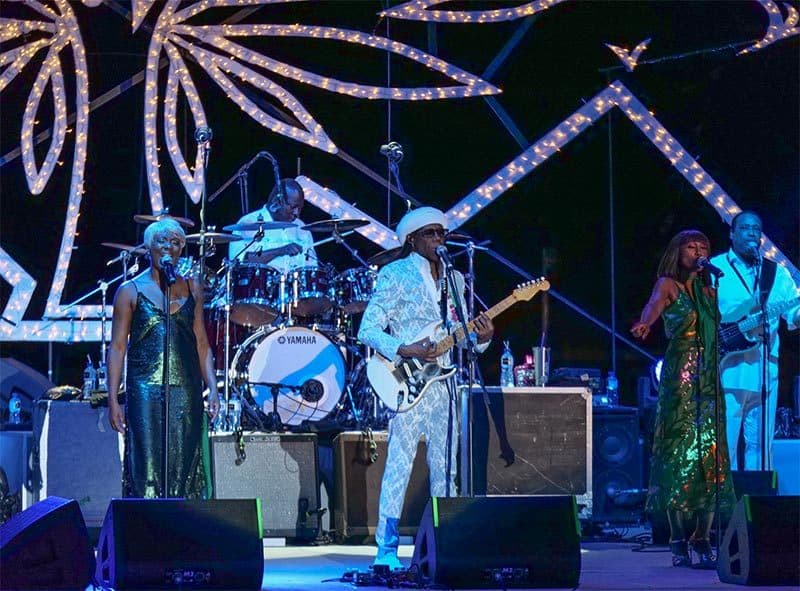 Nile Rogers and Chic at The Chedi Lustica Bay Montenegro