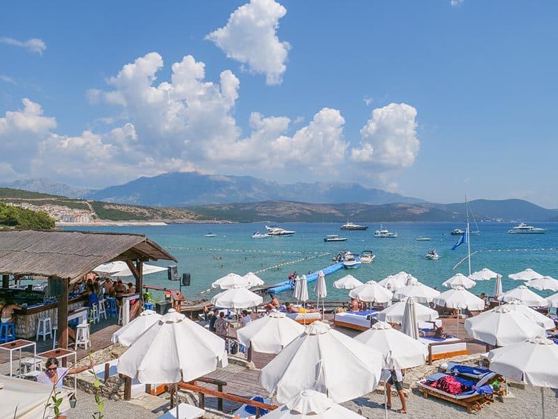 Lustica Bay beach club