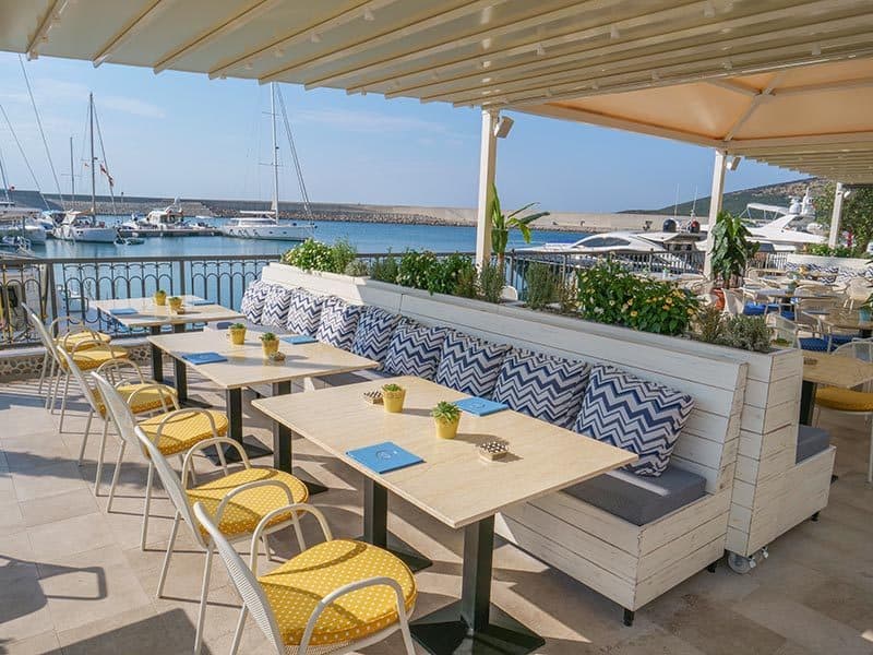 Lustica Bay restaurant, Montenegro