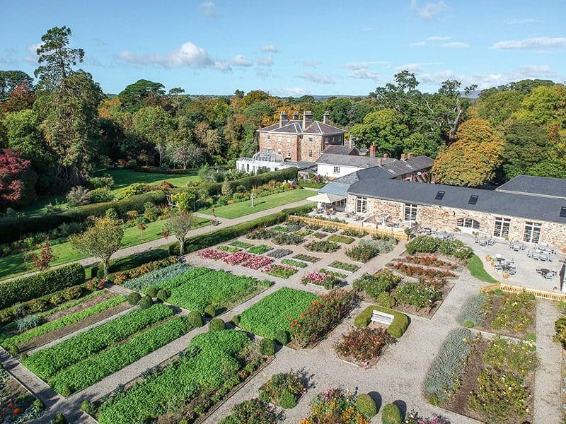 Marlfield House kitchen gardens
