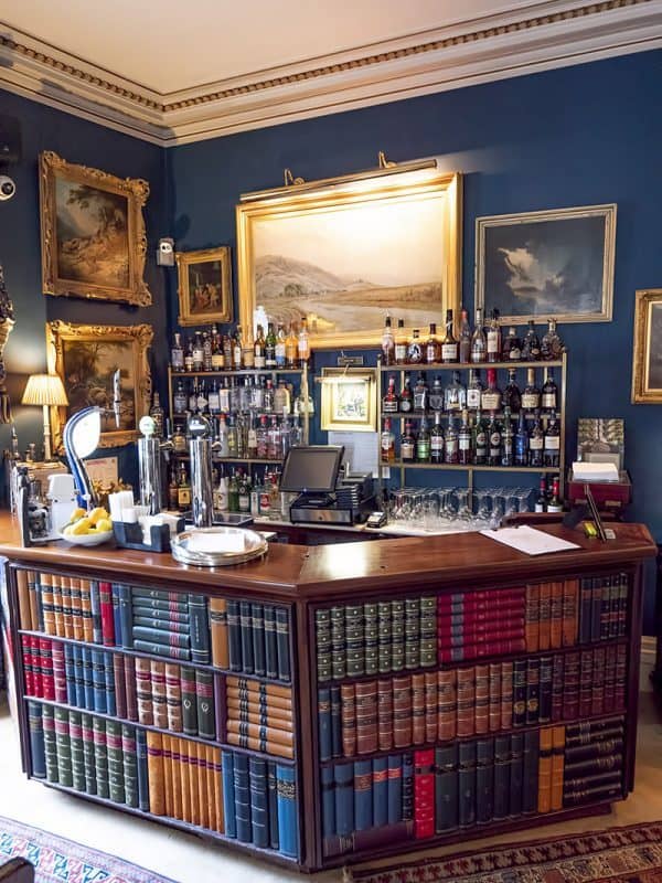 Marlfield House Library Bar