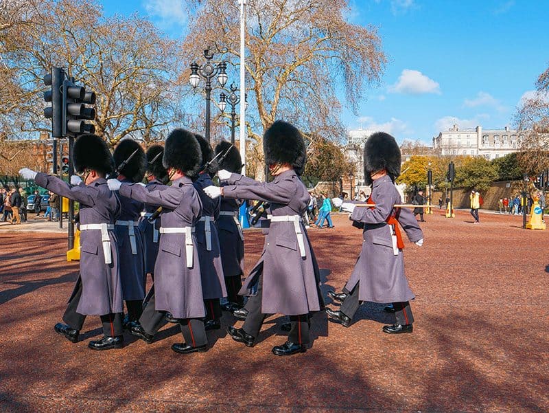 The Commonwealth Day procession on the Mall, London