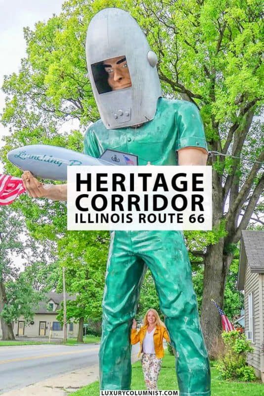A Route 66 Tour of Heritage Corridor Illinois USA | #illinois | #route66 | #USATravel | #roadtrip