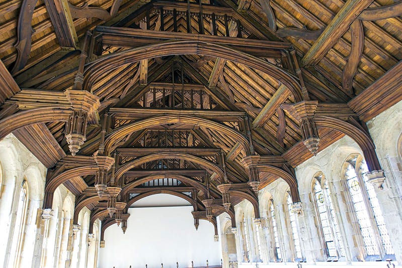 Eltham Palace Great Hall roof