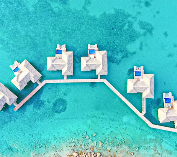 The best Caribbean overwater bungalows including Royalton Antigua