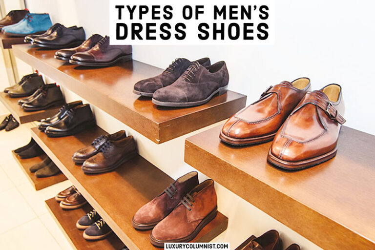 10 Types Of Dress Shoes For Men - Best Footwear For Every Occasion