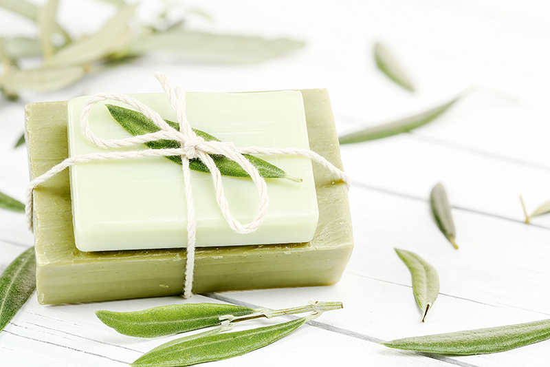 Olive oil soap bars