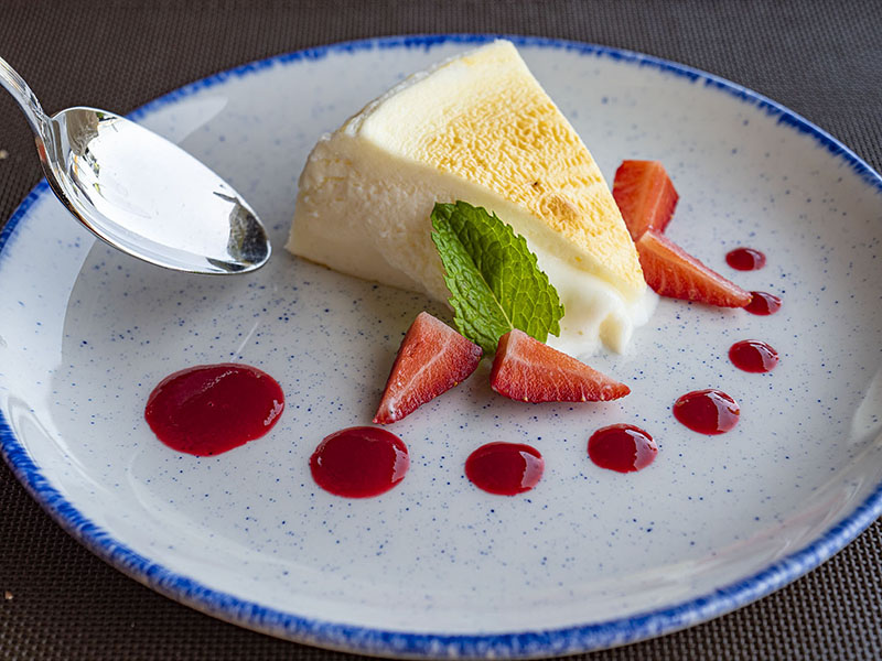 Dessert at Secrets Bahia Real