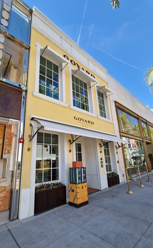 Goyard boutique in Beverly Hills
