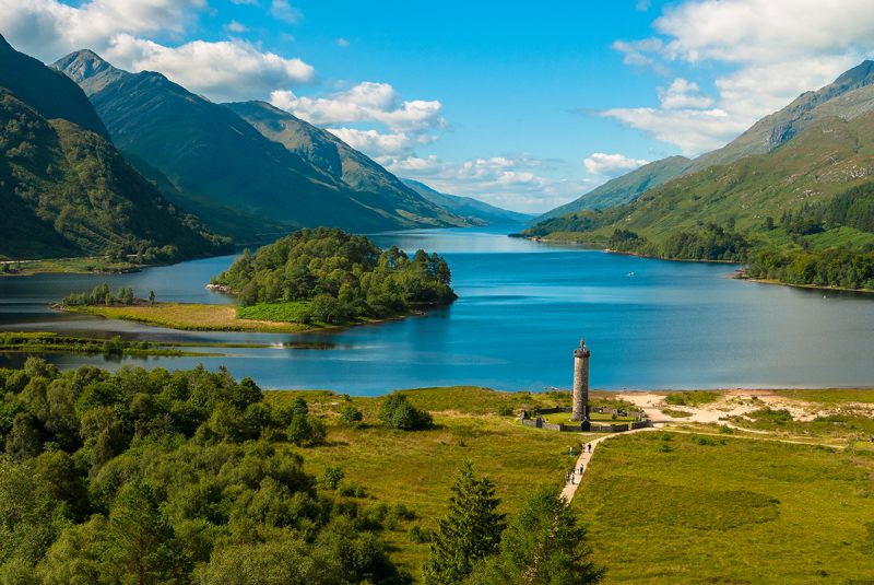 Glenfinnan monument, Loch Shiel