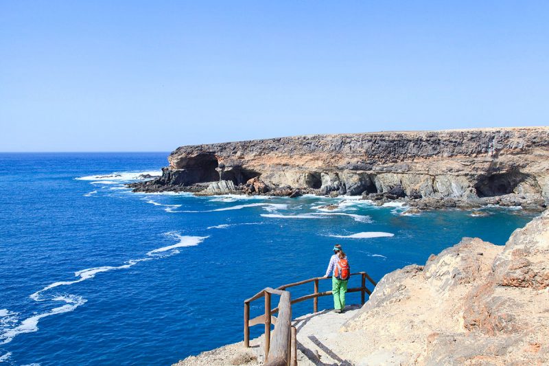 Caleta Negra (Black Bay) and Ajuy Caves