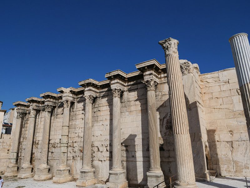 Hadrian's Library in Athens