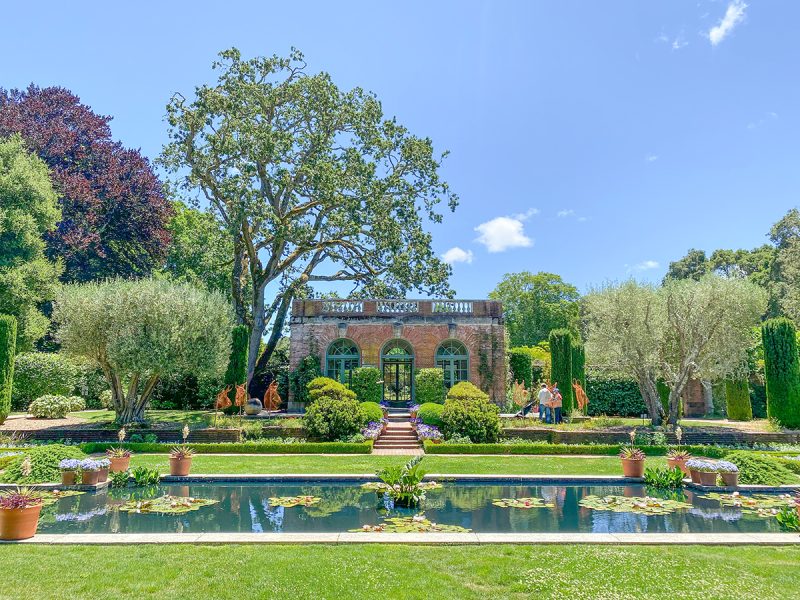Filoli mansion gardens