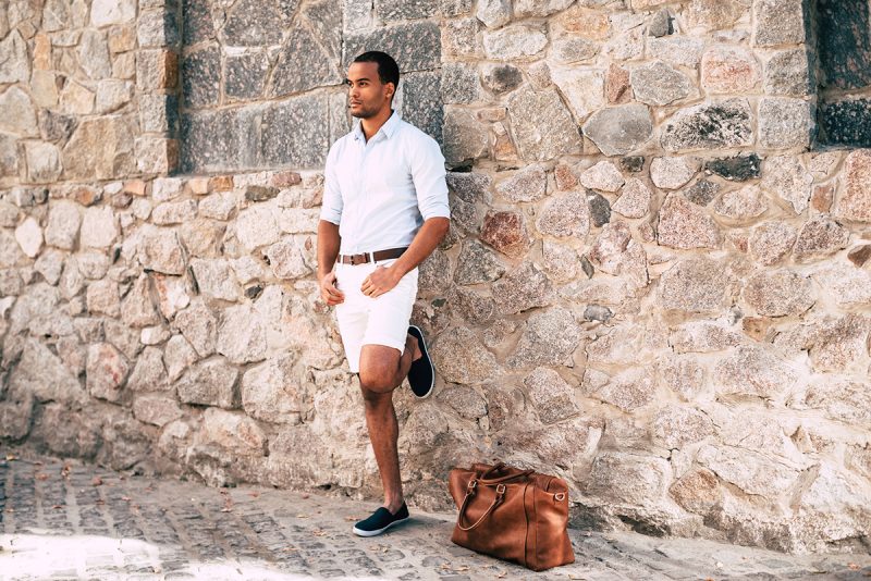 Smart casual vacation outfit