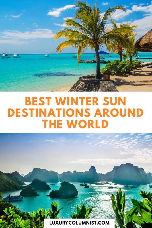 The best Winter sun destinations worldwide