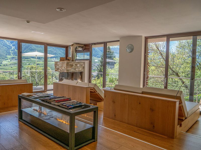  One of the Preidlhof relaxation rooms