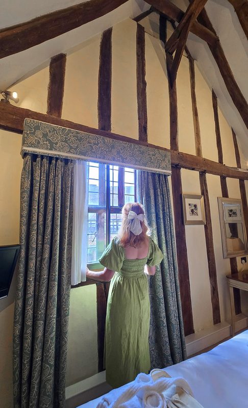 In our suite at The Swan