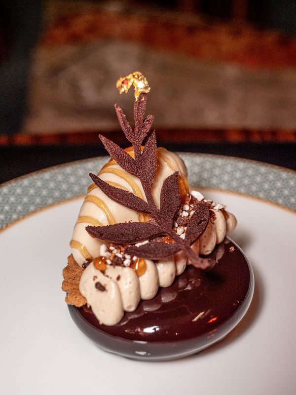 Exquisite dessert at SOURCE