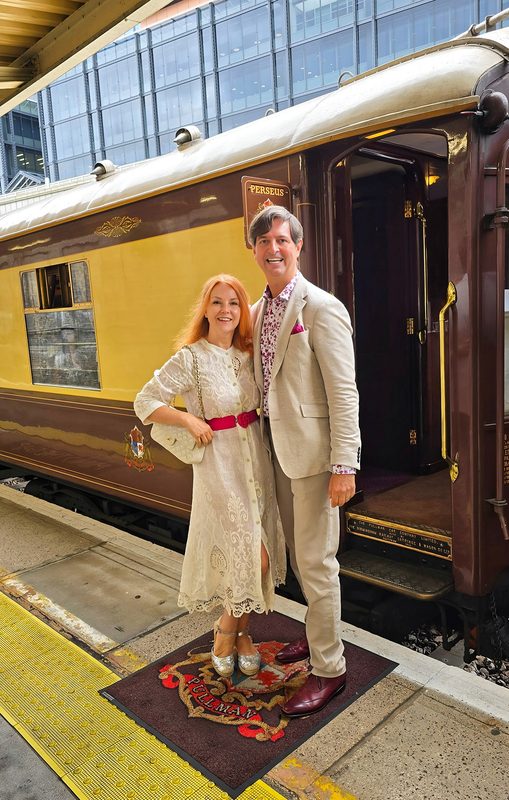 Suze & Paul, Belmond British Pullman
