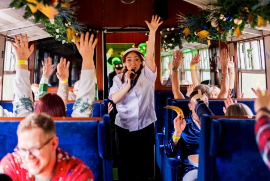 Vintage Trains Company - A Polar Express performance